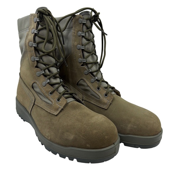 Belleville 650 ST Safety Boot Mens 13R Sage Green New USAF Steel Toe Tactical main image 4